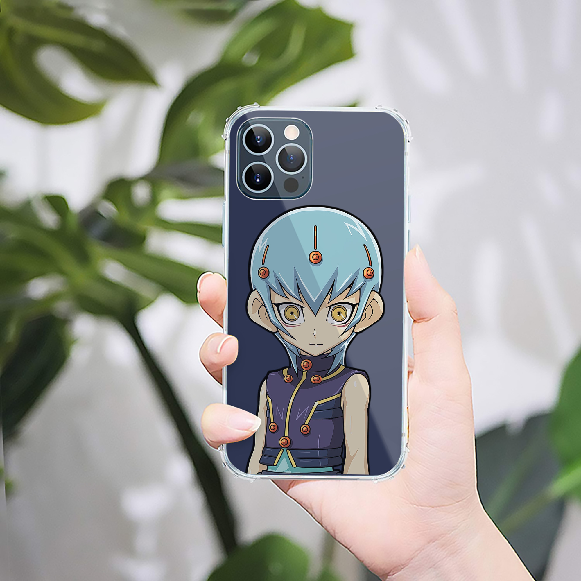 （画像用） 遊☆戯☆王 Yu-Gi-Oh! 【iPhone 12シリーズ対応】透明スマホケース（クリアソフトケース）